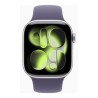 Smartwatch apple watch series 11 gps + cellular 42mm silver alluminium case purple mist sport loop m - l