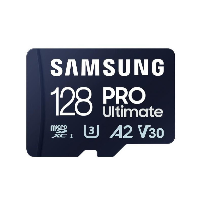 Tarjeta memoria micro sd samsung microsdxc pro ultimate 128gb clase 10 + adaptador sd