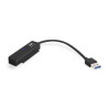 Adaptador ewent para disco duro -  usb 3.1 -  sata 6g 2.5 pulgadas
