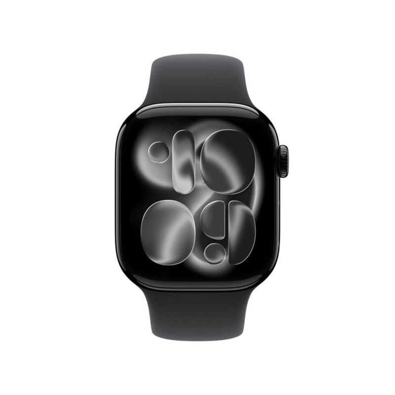 Smartwatch apple watch s11 gps + cellular 42mm black aluminium case black sport band m - l