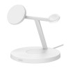 Base de carga inalambrica belkin wiz032kqwh dispositivos apple blanca