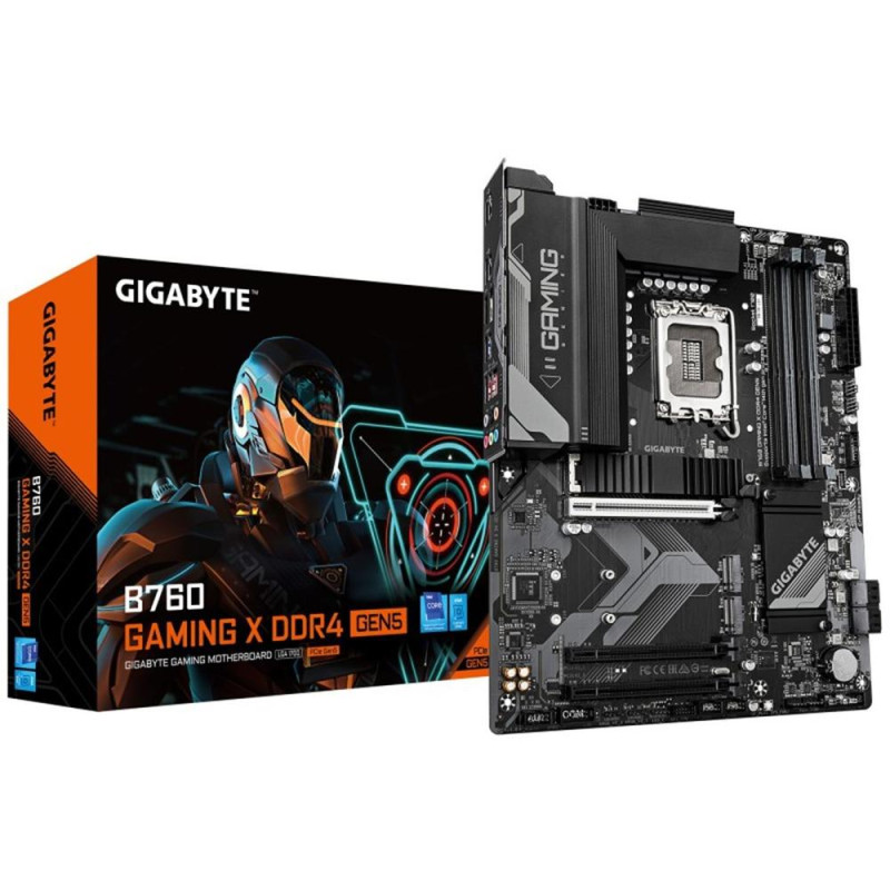Placa base gigabyte b760 gaming x g5 lga 1700 atx -  4xddr5