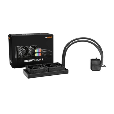 Kit refrigeracion liquida be quiet! silent loop 3 2x 120mm negro
