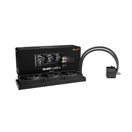 Kit refrigeracion liquida be quiet! silent loop 3 3x 140mm negro