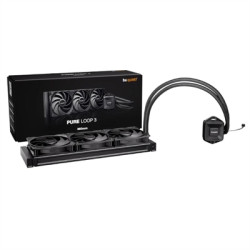 Kit refrigeracion liquida be quiet! pure loop 3 3x 120mm negro