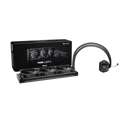 Kit refrigeracion liquida be quiet! pure loop 3 3x 120mm negro