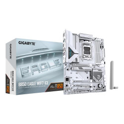 Placa base gigabyte b850 eagle wifi7 ice atx -  4x ddr5