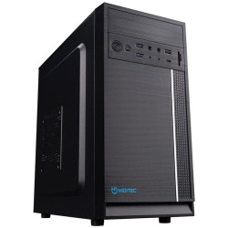 Caja ordenador hiditec q5 pro matx negra fuente 500w