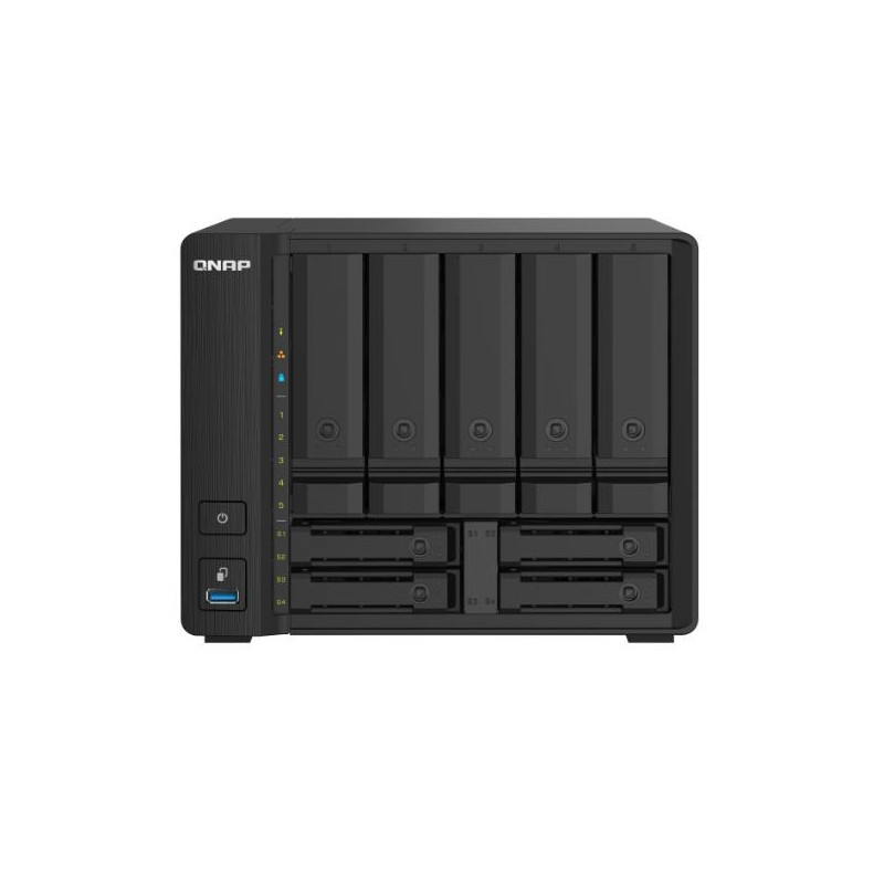Servidor nas qnap ts - 932px - 4g 9 bahias 4gb gigabit ethernet