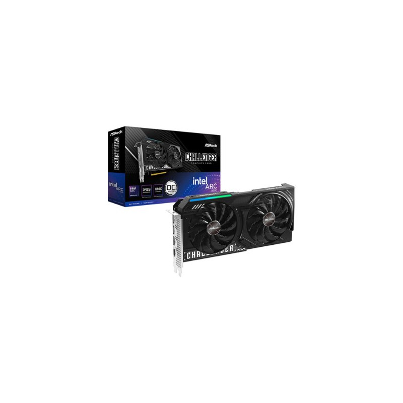 Tarjeta grafica asrock arc b580 challenger 12gb gddr6 -  3x dp -  1x hdmi pci express 4.0