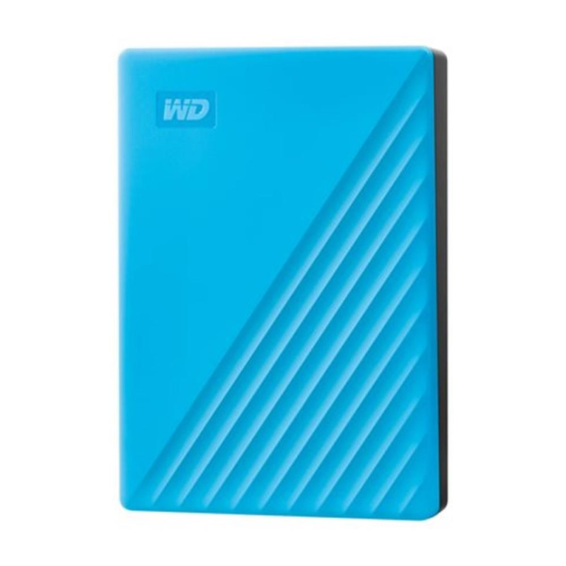 Disco duro externo hdd wd western digital 6tb my passport usb 3.2 azul