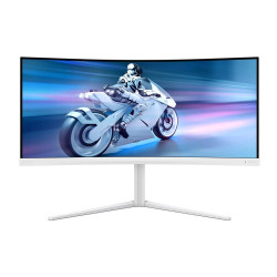 Monitor led gaming 34 pulgadas philips 34m2c5501a - 00 curvo -  fast va -  wqhd -  dp -  hdmi -  180hz -  0.5ms -  vesa 
