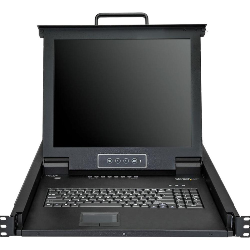 Consola kvm startech de montaje en rack de servidores 17 pulgadas