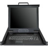 Consola kvm startech de montaje en rack de servidores 17 pulgadas