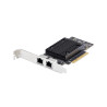 Tarjeta de red startech pr210b - network - card 2x rj45 pci express