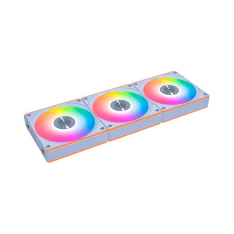 Ventilador lian li uni fan cl inalambrico rev argb 3x 120mm blanco + controlador