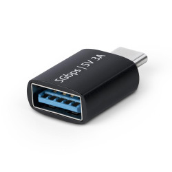Adaptador usb tipo c a usb tipo a startech macho - hembra -  negro