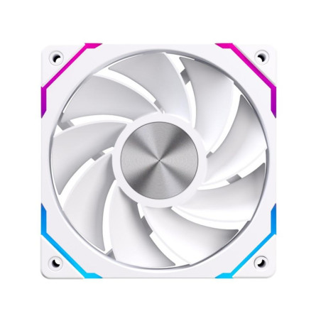 Ventilador caja einarex ex12ci argb 120mm blanco invertido