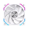 Ventilador caja einarex ex12ci argb 120mm blanco invertido