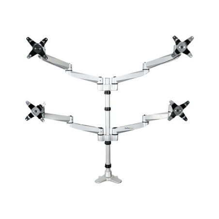 Soporte mesa startech vesa hasta 27 pulgadas 100x100mm max 45.2kg brazo cuadruple