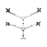 Soporte mesa startech vesa hasta 27 pulgadas 100x100mm max 45.2kg brazo cuadruple