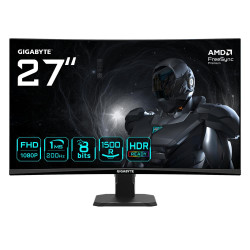 Monitor curvo gaming gigabyte gs27fca 27 pulgadas fhd 200hz