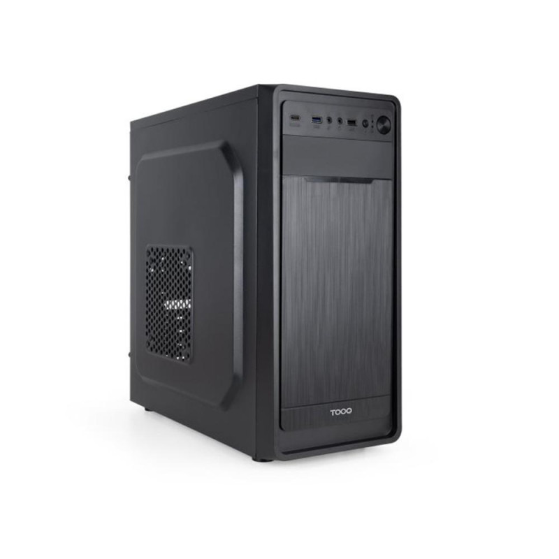 Caja ordenador tooq tqc - 5701 - sp prisma ultra atx negra + fuente 500w