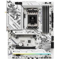 Placa asrock b650 steel legend wifi am5 atx -  4x ddr5