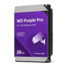 Disco duro interno hdd wd western digital purple pro wd260purp 26tb 3.5 pulgadas sata 7200rpm 512mb