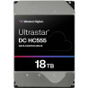 Disco duro interno hdd wd western digital ultrastar dc hc555 18tb 3.5 pulgadas sas 7200rpm 512mb