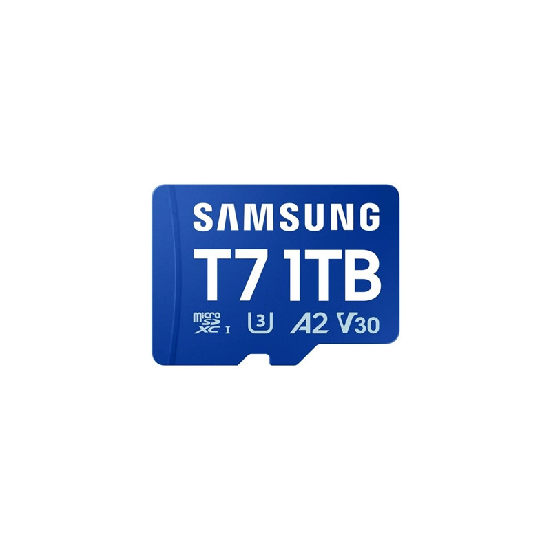 Tarjeta memoria micro sd samsung 1tb sdxc t7 clase10 u3 v30 a2