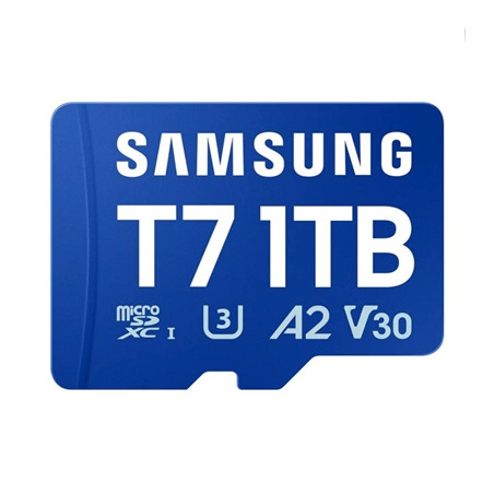 Tarjeta memoria micro sd samsung 1tb sdxc t7 clase10 u3 v30 a2