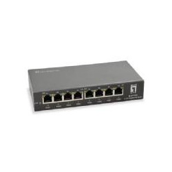 Switch level one 8 puertos 10 - 100 - 1000 poe 120w no gestion