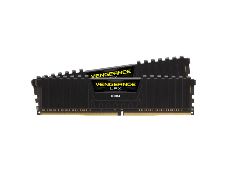 Memoria ram ddr4 16gb kit 2x8 corsair vengeance - pc4 - 25600 -  3200mhz -  c16 negro