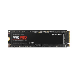 Disco duro interno solido ssd samsung mz - v9p2t0bw - 990 pro - 2tb - m.2 2280 - pcie 4.0