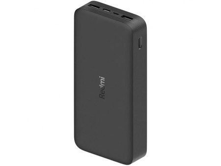Powerbank 20000mah xiaomi redmi power bank fast charge - negro