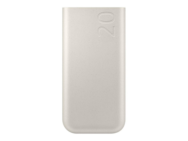 Bateria externa powerbank samsung 20000mah 45w beige
