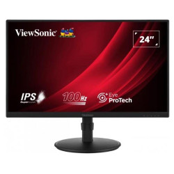 Monitor led 24 pulgadas viewsonic vg2408a ips -  fhd -  dp -  hdmi -  vga -  100hz -  5ms -  vesa 100x100