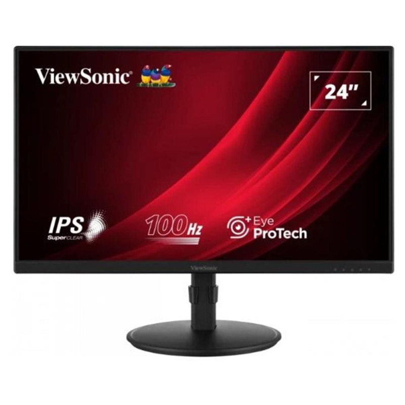 Monitor led 24 pulgadas viewsonic vg2408a ips -  fhd -  dp -  hdmi -  vga -  100hz -  5ms -  vesa 100x100