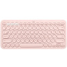 Teclado logitech k380 multi - device bluetooth rosa