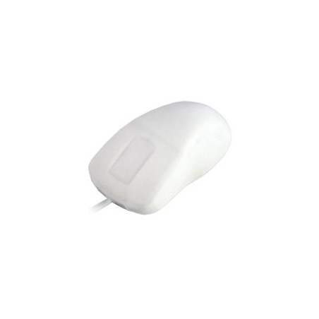 Mouse raton industrial active key usb optico ip68 blanco