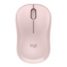 Mouse raton logitech m240 optico bluetooth silent rosado