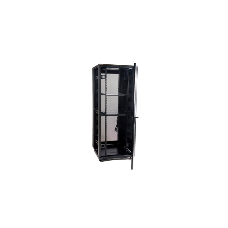 Armario rack 32u 1.61x800x800 puerta cristal