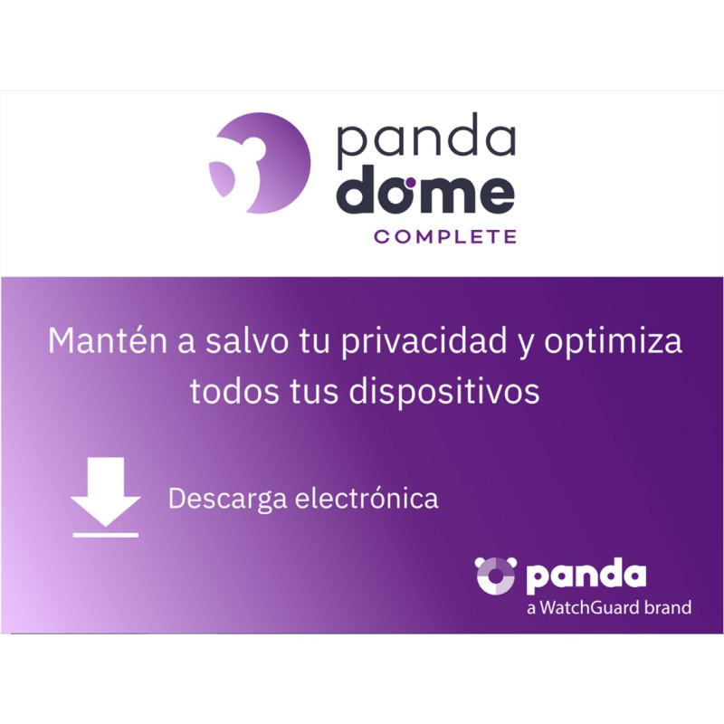 Antivirus panda dome complete 5 dispositivos 2 años esd licencia electronica