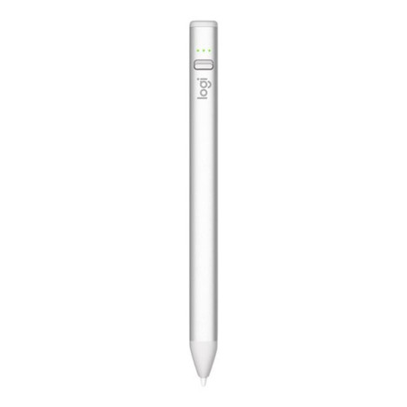 Lapiz digital logitech crayon silver usb - c para ipad - con tecnología apple pencil