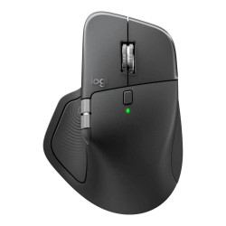 Raton inalambrico logitech mx master 4 negro wireless & bluetooth 8000dpi bateria