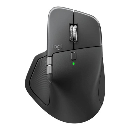 Raton inalambrico logitech mx master 4 negro wireless & bluetooth 8000dpi bateria
