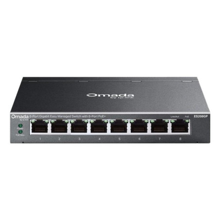 Switch tp - link omada es208gp 8 puertos