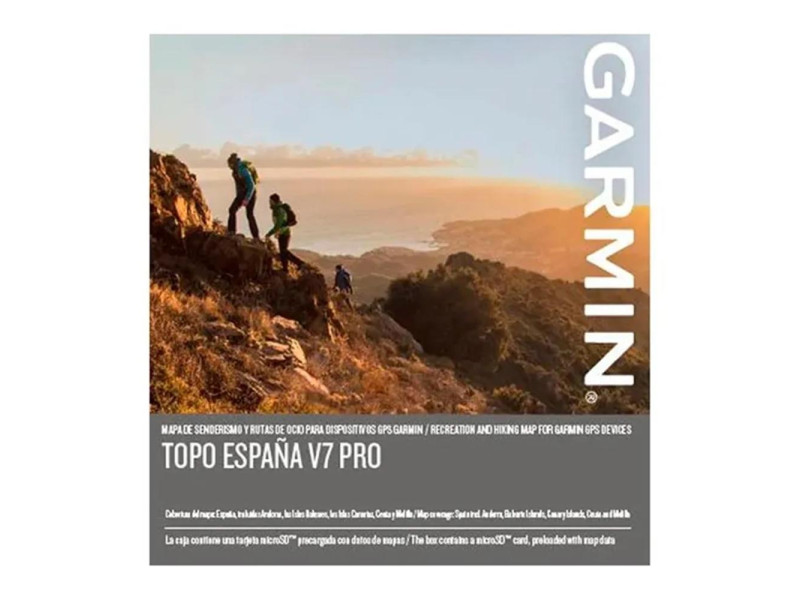 Mapas en tarjeta micro sd - sd garmin topo spain v7 pro