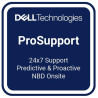 Garantia dell de 1 año basic onsite a 3 años prosupport para dell pro laptops
